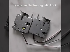 DC 24v 12v Otomatik Dolap Kilidi Gümüş Manyetik Elektronik Kilit